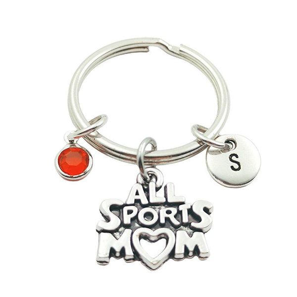 keychains all sports mom initial letter birthstone keyring creative fashion jewelry women gifts accessories pendant, Silver
keychains all sports mom initial letter birthstone keyring creative fashion jewelry women gifts accessories pendant, Silver