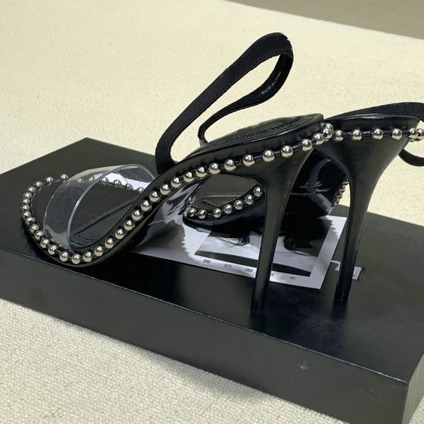 dress shoes summer roman high heels pvc with rivets beaded fine and open toe style retro sandals e1x2, Black
dress shoes summer roman high heels pvc with rivets beaded fine and open toe style retro sandals e1x2, Black