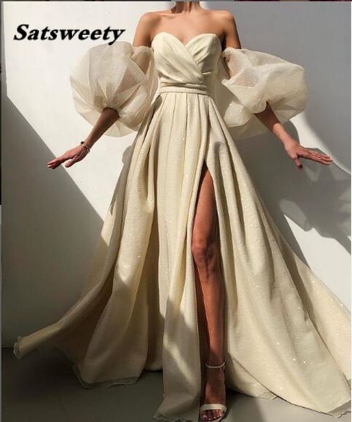 off the shoulder a-line evening dresses sweetheart pleated prom gowns floor length high split formal party dress, Black;red
off the shoulder a-line evening dresses sweetheart pleated prom gowns floor length high split formal party dress, Black;red