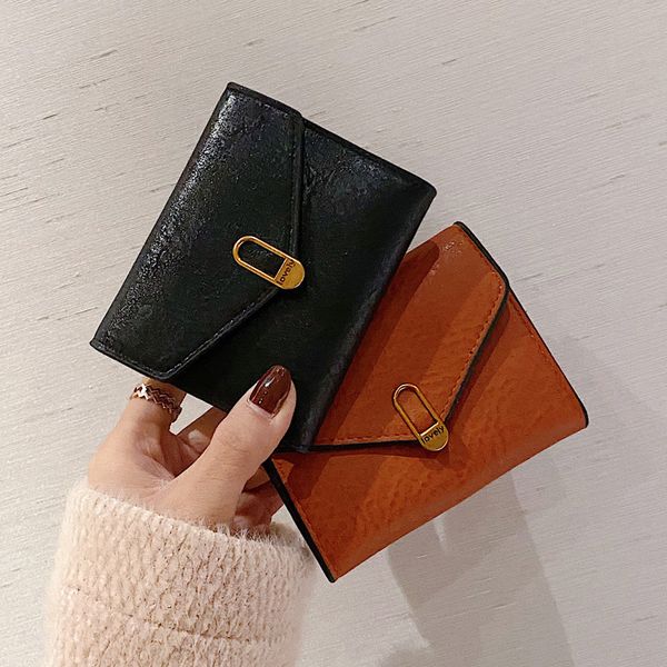 wallet women's short 2021 winter fashion simple multifunctional three fold student, Red;black
wallet women's short 2021 winter fashion simple multifunctional three fold student, Red;black