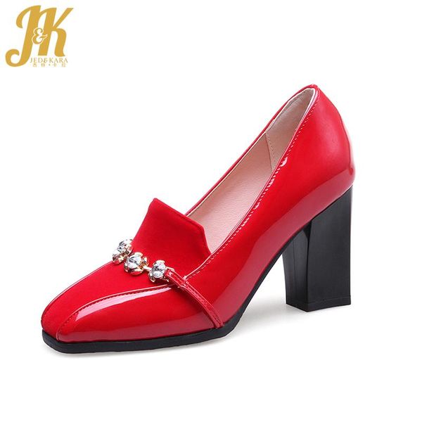 dress shoes jk big size 31-50 woman brand thick high heels pumps women crystal square toe footwear female spring ladies 3 color, Black
dress shoes jk big size 31-50 woman brand thick high heels pumps women crystal square toe footwear female spring ladies 3 color, Black