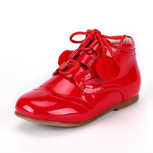little girls boots genuine leather princess shoes spring autumn toddlers boot girl fashion patent leather kids ankle boots, Black;red
little girls boots genuine leather princess shoes spring autumn toddlers boot girl fashion patent leather kids ankle boots, Black;red