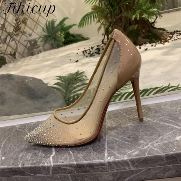dress shoes tikicup summer women rhinestones gauze pointy toe high heel wedding party elegant stiletto pumps nude black white
dress shoes tikicup summer women rhinestones gauze pointy toe high heel wedding party elegant stiletto pumps nude black white
