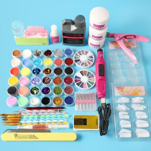nail art kits coscelia acrylic kit with polisher extension all for manicure decorations professional tool set
nail art kits coscelia acrylic kit with polisher extension all for manicure decorations professional tool set