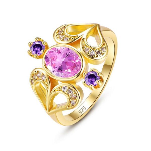 Wedding Rings Luxury Authentic 24K Gold Forever Love Heart Top Brand Finger For Woman Jewelry Accessories Wholesale, Slivery;golden
Wedding Rings Luxury Authentic 24K Gold Forever Love Heart Top Brand Finger For Woman Jewelry Accessories Wholesale, Slivery;golden