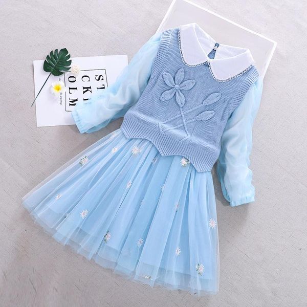 girls princess clothing set 2021 autumn winter baby girl sweater coat+flowers mesh dress two-piece suits for little clothes sets, White
girls princess clothing set 2021 autumn winter baby girl sweater coat+flowers mesh dress two-piece suits for little clothes sets, White