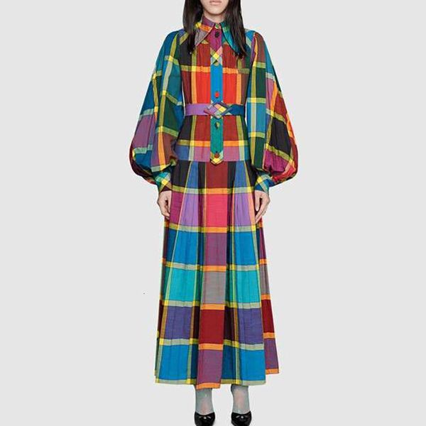 casual dresses 2021 spring model fashion vintage and contrast color large plaid panel puff sleeve lapel expandable dress women's, Black;gray
casual dresses 2021 spring model fashion vintage and contrast color large plaid panel puff sleeve lapel expandable dress women's, Black;gray