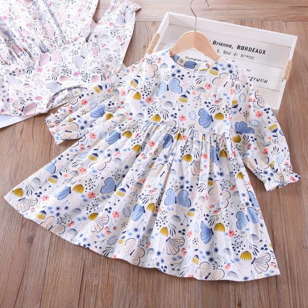 girl's dresses autumn long sleeve knit baby blue dress children's girl floral flower butterfly for girls 3-7 years apparel, Red;yellow
girl's dresses autumn long sleeve knit baby blue dress children's girl floral flower butterfly for girls 3-7 years apparel, Red;yellow