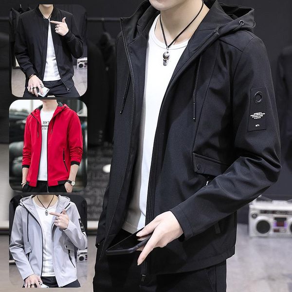 men's polos casual jacket 2021 spring and autumn fashion korean style slim trend baseball all-match hoodie handsome, White;black
men's polos casual jacket 2021 spring and autumn fashion korean style slim trend baseball all-match hoodie handsome, White;black