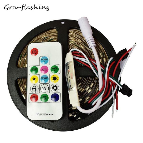 ws2812b smd led strip light 5m 30led/m dc5v rgb pixels dream magic color flexible tape with controller strips
ws2812b smd led strip light 5m 30led/m dc5v rgb pixels dream magic color flexible tape with controller strips