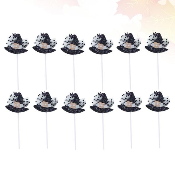 other festive & party supplies 12pcs cake er decorations creative witch hat pattern insert cards cupcake decor (assorted color)
other festive & party supplies 12pcs cake er decorations creative witch hat pattern insert cards cupcake decor (assorted color)