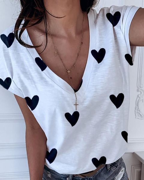 women's t-shirt 2021 women white t-shirts summer casual v-neck cotton short sleeve print pullover female loose streetwear
women's t-shirt 2021 women white t-shirts summer casual v-neck cotton short sleeve print pullover female loose streetwear