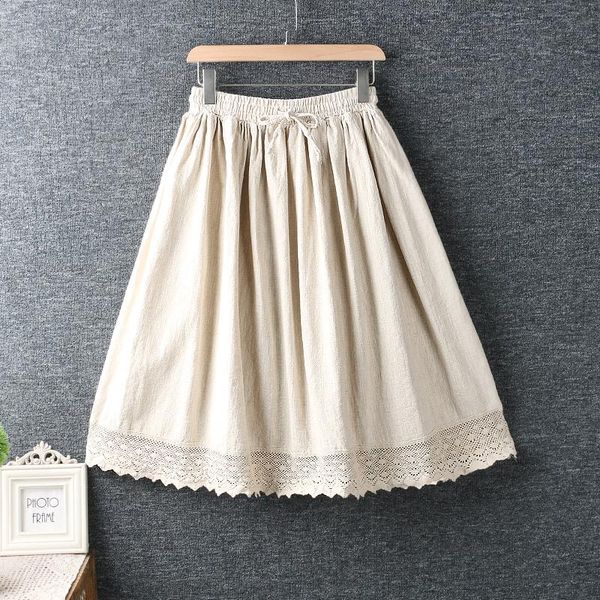 skirts 2021 spring women skirt japan style fresh embroidery cotton and linen loose literary, Black
skirts 2021 spring women skirt japan style fresh embroidery cotton and linen loose literary, Black