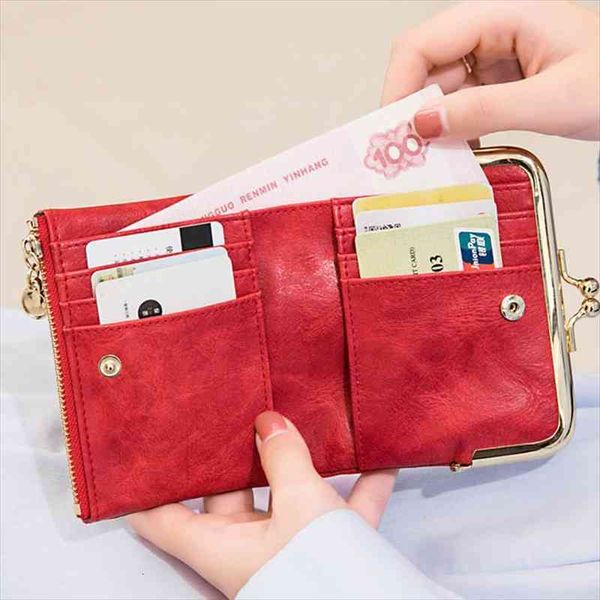 fashion clip designer womens wallet card holder zipper coin pocket female small wallets pu leather short ladies purse, Red;black
fashion clip designer womens wallet card holder zipper coin pocket female small wallets pu leather short ladies purse, Red;black
