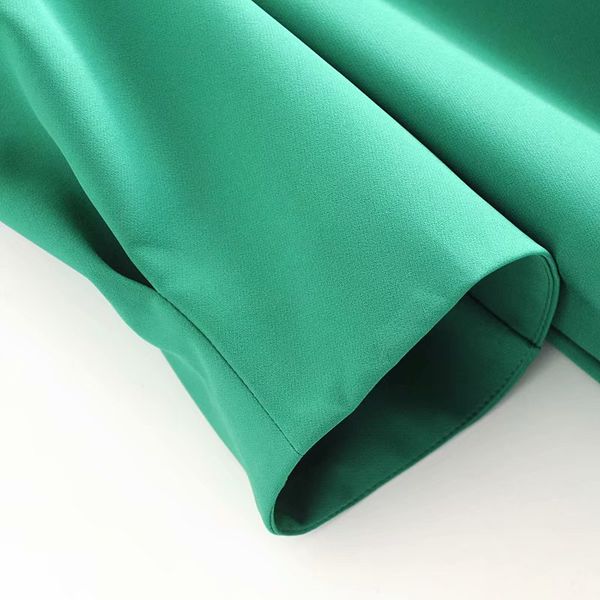 2021new 2021 women fashion v neck pleats puff sleeve solid green mini dress chic office lady vestidos casual straight dresses ds3681, Black;gray
2021new 2021 women fashion v neck pleats puff sleeve solid green mini dress chic office lady vestidos casual straight dresses ds3681, Black;gray