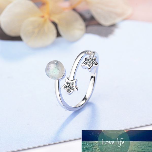 925 sterling silver sparkling zircon star opening ring with natural moonstonejewelry birthday gifts for women s-r374
925 sterling silver sparkling zircon star opening ring with natural moonstonejewelry birthday gifts for women s-r374