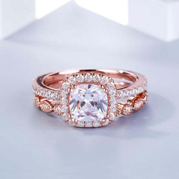 wedding rings luxury female white bridal ring set rose gold silver zircon filled jewelry promise cz stone engagement for women, Slivery;golden
wedding rings luxury female white bridal ring set rose gold silver zircon filled jewelry promise cz stone engagement for women, Slivery;golden
