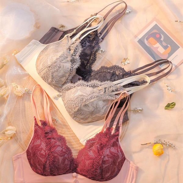 bras fashion women wire push up small chest bralette backless bra seamless adjustable three quarters(3/4 cup), Red;black
bras fashion women wire push up small chest bralette backless bra seamless adjustable three quarters(3/4 cup), Red;black