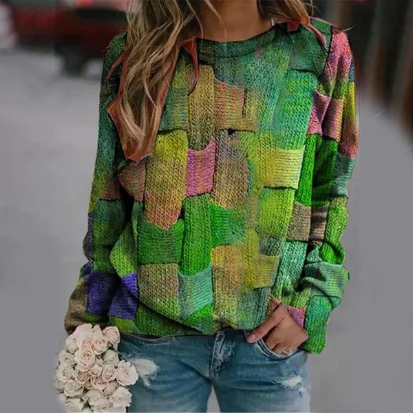 women's hoodies & sweatshirts women patchwork casual sweatshirt color block pullover long-sleeved round neck print loose tie-dye, Black
women's hoodies & sweatshirts women patchwork casual sweatshirt color block pullover long-sleeved round neck print loose tie-dye, Black