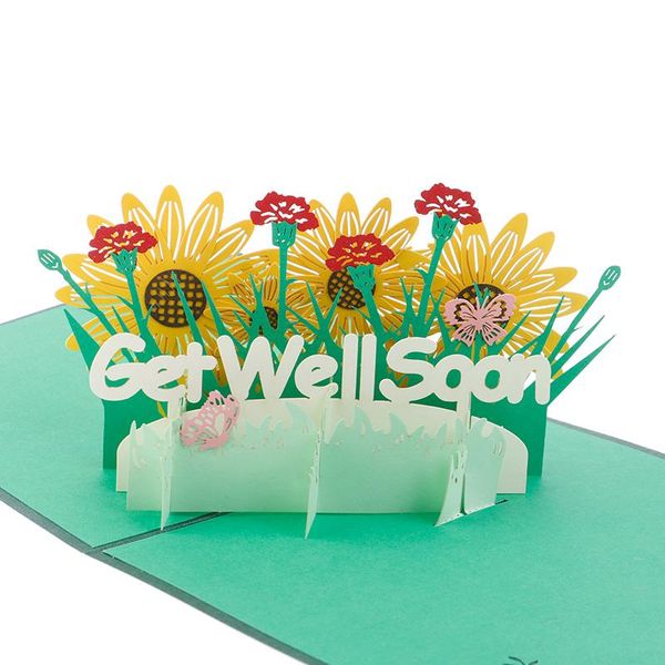 greeting cards get well soon card -up flowers sympathy mothers day wedding anniversary birthday 3d 13*15.5 cm
greeting cards get well soon card -up flowers sympathy mothers day wedding anniversary birthday 3d 13*15.5 cm