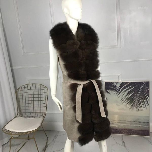 women's fur & faux real vest, Black
women's fur & faux real vest, Black