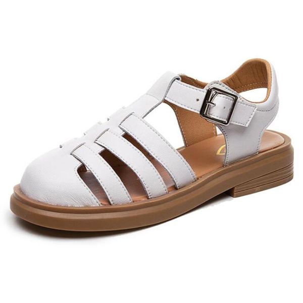 sandals women real leather shoes summer buckle strap hollow out rome beach cool ladies footwear cx141, Black
sandals women real leather shoes summer buckle strap hollow out rome beach cool ladies footwear cx141, Black