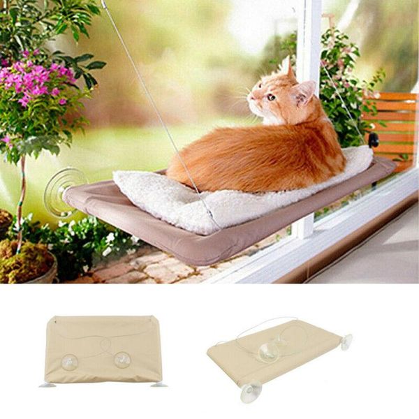 cat beds & furniture cute pet hanging soft comfortable hammock window mounted bed sofa mat cushion shelf seat with suction 
cat beds & furniture cute pet hanging soft comfortable hammock window mounted bed sofa mat cushion shelf seat with suction