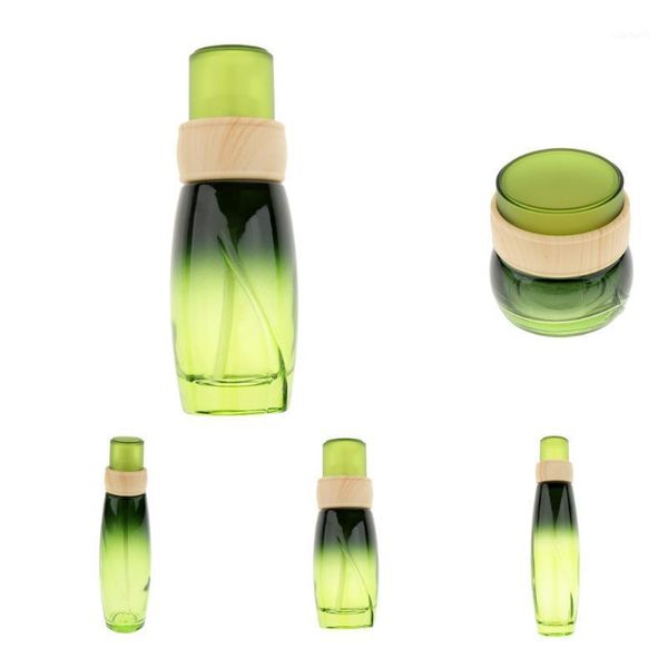 storage bottles & jars 1 set 4 pieces premium empty portable refillable glass cosmetic makeup face cream jar small container pump bottle pot
storage bottles & jars 1 set 4 pieces premium empty portable refillable glass cosmetic makeup face cream jar small container pump bottle pot