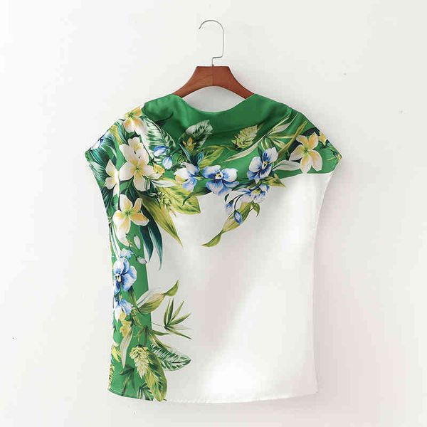 women's blouses & shirts new women summer refreshing vintage flower printing sleeveless vest blouse lady chiffon chic shirt h, White
women's blouses & shirts new women summer refreshing vintage flower printing sleeveless vest blouse lady chiffon chic shirt h, White