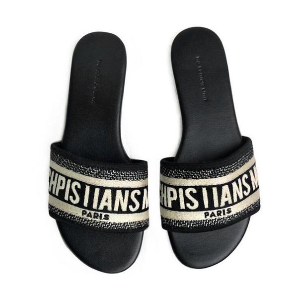 slippers women slipper 2021 classic embroidered letter beach multi-color fashion women's casual sandals, Black
slippers women slipper 2021 classic embroidered letter beach multi-color fashion women's casual sandals, Black
