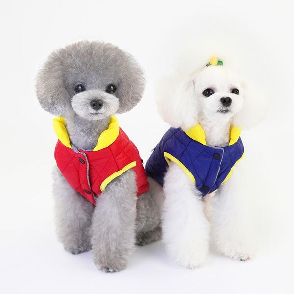 dog apparel pet autumn and winter sleeveless clothes thickening jacket cotton-padded vest clothing warm
dog apparel pet autumn and winter sleeveless clothes thickening jacket cotton-padded vest clothing warm