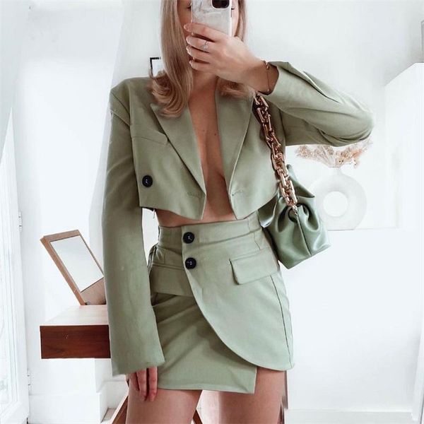 two piece dress skirt suits women england style navel exposed short empire blazer feminino femme set sold separately women's costumes, White
two piece dress skirt suits women england style navel exposed short empire blazer feminino femme set sold separately women's costumes, White