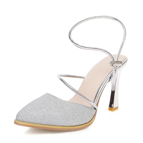 dress shoes summer pointed thick with women's comfortable versatile hollow high heels fashion sequins sandals, Black
dress shoes summer pointed thick with women's comfortable versatile hollow high heels fashion sequins sandals, Black