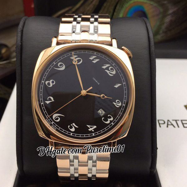 historiques american 1921 82035 automatic mens watch two tone rose gold black dial number markers stainless steel bracelet watches 4 styles, Slivery;brown
historiques american 1921 82035 automatic mens watch two tone rose gold black dial number markers stainless steel bracelet watches 4 styles, Slivery;brown