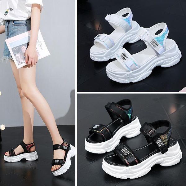 dress shoes ankle strap open toe sport platform women sandals classics fashion beach ladies high outdoor, Black
dress shoes ankle strap open toe sport platform women sandals classics fashion beach ladies high outdoor, Black