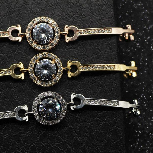 charm bracelets hearts and arrows rose gold silver with hand-set zirconia bracelet sp107, Golden;silver
charm bracelets hearts and arrows rose gold silver with hand-set zirconia bracelet sp107, Golden;silver