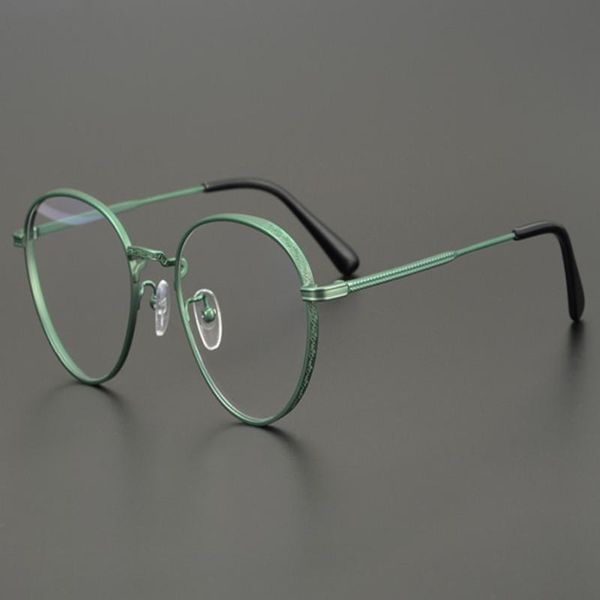fashion sunglasses frames pure titanium japanese handmade eyeglasses vintage women myopia frame eyewear ultralight prescription optical glas, Black 
fashion sunglasses frames pure titanium japanese handmade eyeglasses vintage women myopia frame eyewear ultralight prescription optical glas, Black