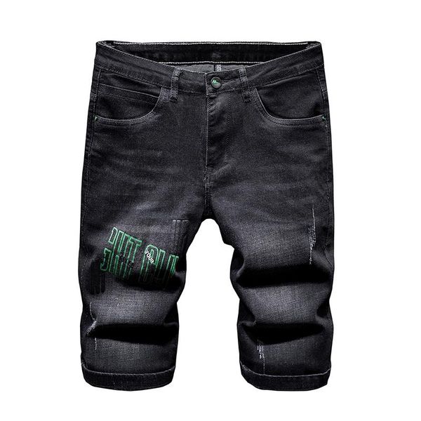 summer classic brand clothing moustache effect letter print youth men's slim stretch high-quality denim shorts black jeans, Blue
summer classic brand clothing moustache effect letter print youth men's slim stretch high-quality denim shorts black jeans, Blue