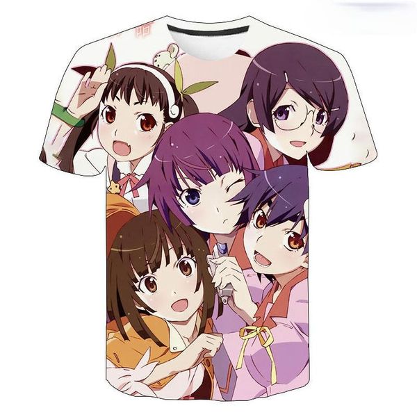 men's t-shirts 2021 monogatari 3d printing t-shirt fashion casual funny harajuku hip-hop short sleeve round neck oversize, White;black
men's t-shirts 2021 monogatari 3d printing t-shirt fashion casual funny harajuku hip-hop short sleeve round neck oversize, White;black