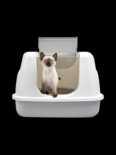other cat supplies large entry litter box toilet training kit cleaning pet furniture tray arenero para gatos bedpans litiere chat
other cat supplies large entry litter box toilet training kit cleaning pet furniture tray arenero para gatos bedpans litiere chat