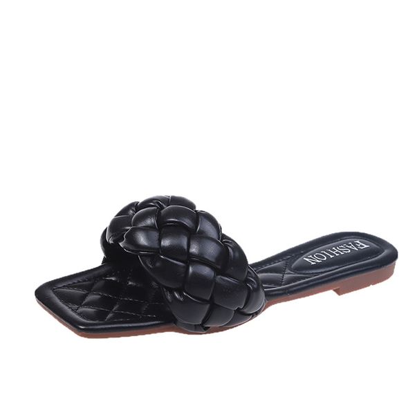 women slip on pu leather slippers ladies soft bottom summer fashion flat slipper casual shoes square toe female footwear 2021 stey458u76i6km, Black
women slip on pu leather slippers ladies soft bottom summer fashion flat slipper casual shoes square toe female footwear 2021 stey458u76i6km, Black