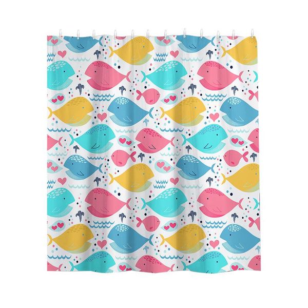 shower curtains bathroom decor colorful waterproof polyester washable cartoon whale curtain children illustration el with 12 hooks
shower curtains bathroom decor colorful waterproof polyester washable cartoon whale curtain children illustration el with 12 hooks