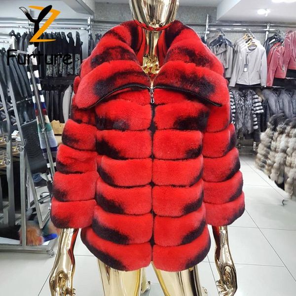 women's fur & faux fashion real coat 100% genuine natural rex with lapel collar striped warm overcoats 2021, Black
women's fur & faux fashion real coat 100% genuine natural rex with lapel collar striped warm overcoats 2021, Black