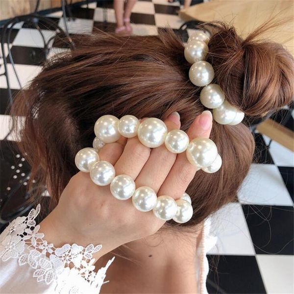 hair accessories 1 pc big pearls korean style women girls elastic band ponytail fashoin grils scrunchies headband
hair accessories 1 pc big pearls korean style women girls elastic band ponytail fashoin grils scrunchies headband