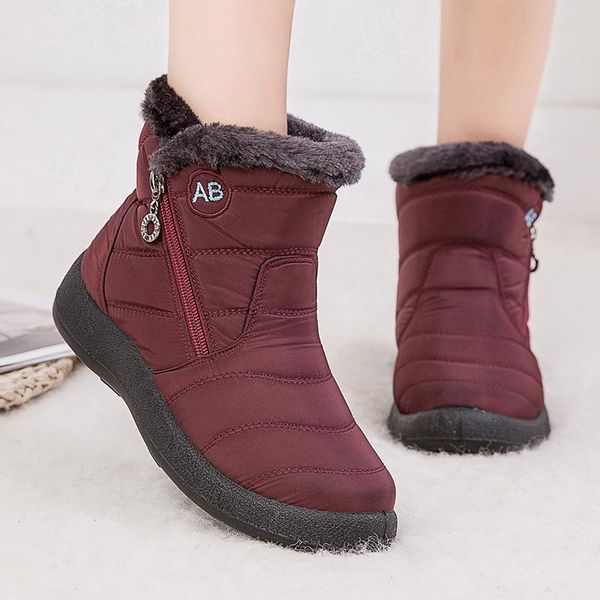 boots women 2021 fashion waterproof snow for winter shoes casual lightweight ankle botas mujer warm, Black
boots women 2021 fashion waterproof snow for winter shoes casual lightweight ankle botas mujer warm, Black