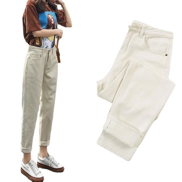 women's jeans straight women 2021 high waist loose trouser all-match nine-point pant plus velvet comfortable and thin cotton solid colo, Blue
women's jeans straight women 2021 high waist loose trouser all-match nine-point pant plus velvet comfortable and thin cotton solid colo, Blue