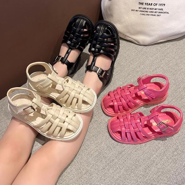 sandals arrival fashion stylish summer leather woven girls children shoes anti-slippery old t21n06ls-22, Black;red
sandals arrival fashion stylish summer leather woven girls children shoes anti-slippery old t21n06ls-22, Black;red