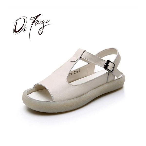 sandals drfargo summer women soft sole peep toe t strap flatform genuine leather casual sports shoes plus big size 35-43, Black
sandals drfargo summer women soft sole peep toe t strap flatform genuine leather casual sports shoes plus big size 35-43, Black