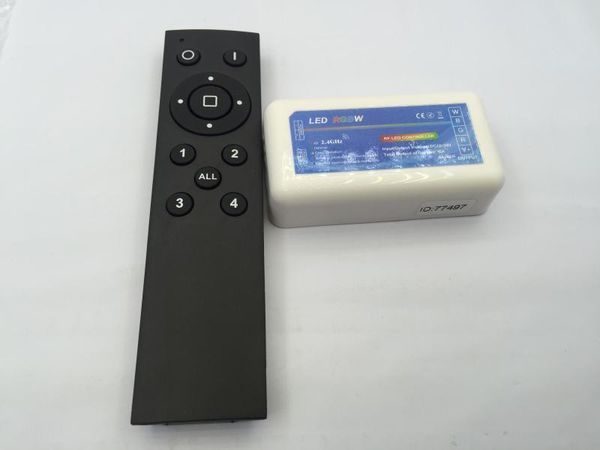 2pcs 2.4g rf remote control controller + 4-zone rgbw controller of 2.4g wireless rgbw control system
2pcs 2.4g rf remote control controller + 4-zone rgbw controller of 2.4g wireless rgbw control system