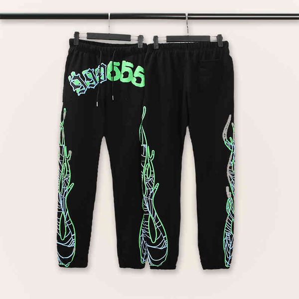 brand pants and jeans shorts autumn winter mens pants young thug star same style flame letter ice silk print sweatpants, Black
brand pants and jeans shorts autumn winter mens pants young thug star same style flame letter ice silk print sweatpants, Black